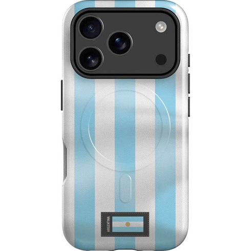 Argentina Soccer Flag iPhone 17 Pro Max Magsafe Impact Case